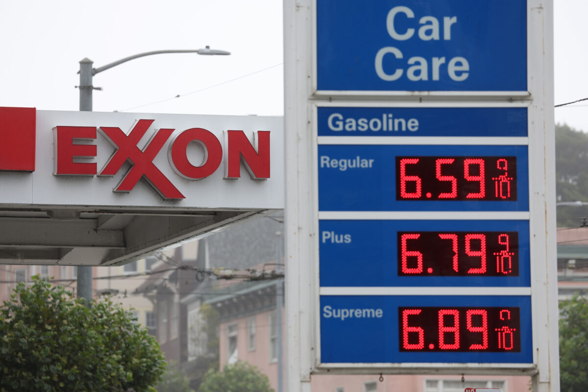 Average gas prices in California since the March 2022 spike
