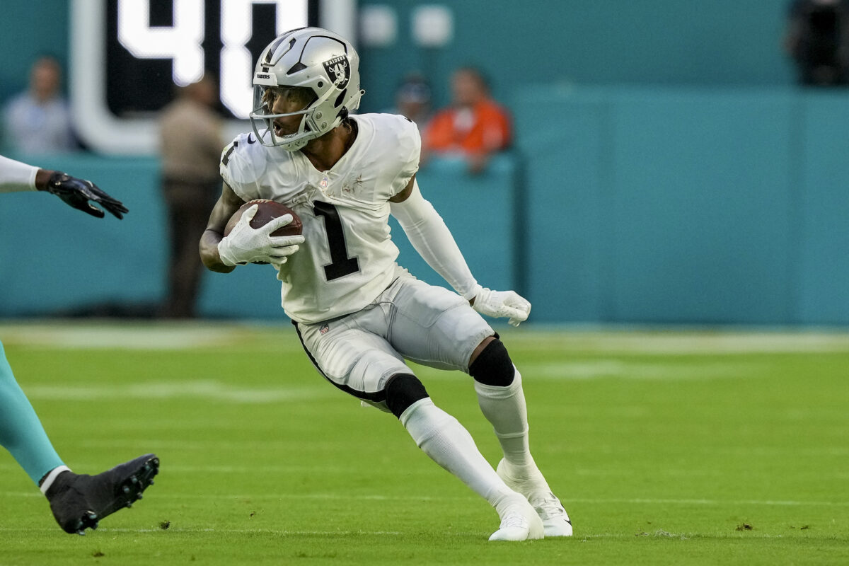 Former Raiders WR Tyron Johnson catches on with Houston Texans