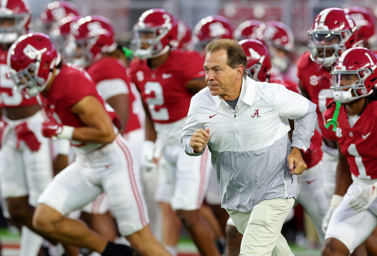 Everything Nick Saban said on Wednesday of Mississippi State week