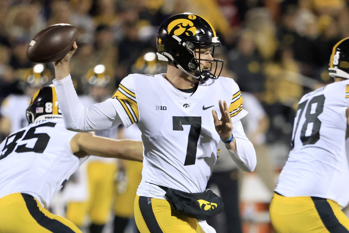 Has the Iowa Hawkeyes’ offensive line done enough for Spencer Petras?