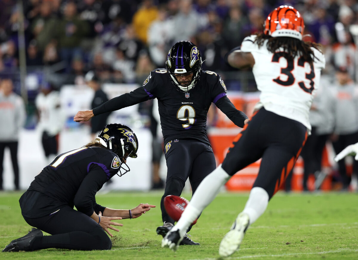 Justin Tucker nails field goal to lift Ravens over Bengals