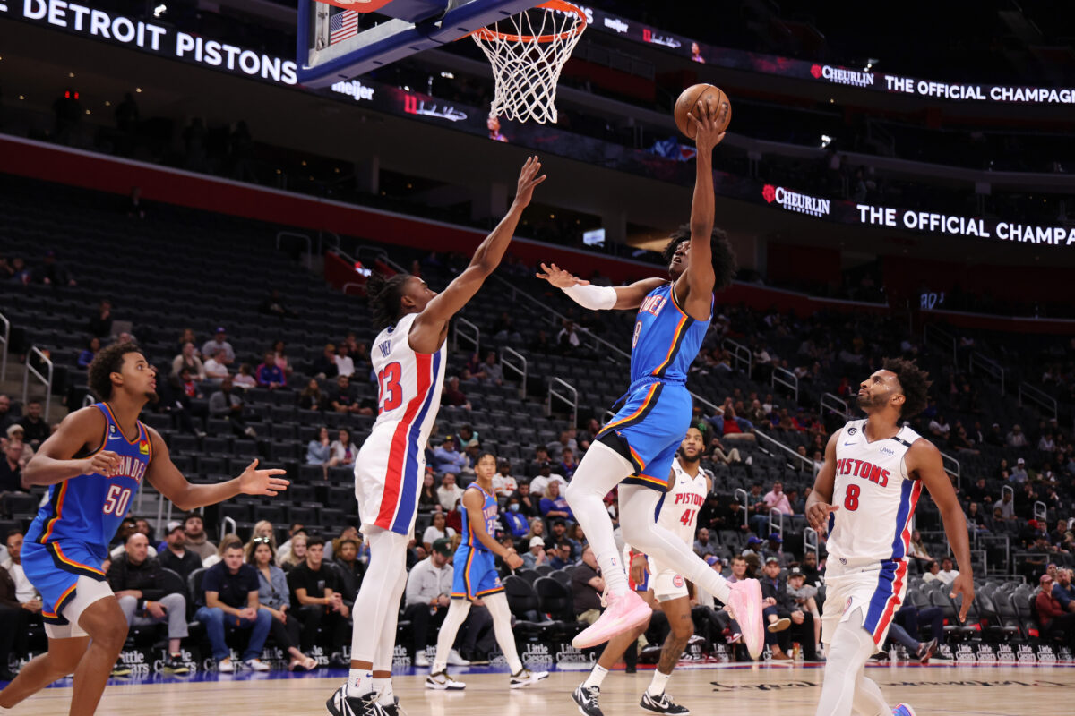 Thunder rookie Jalen Williams put up fourth straight double-digit game