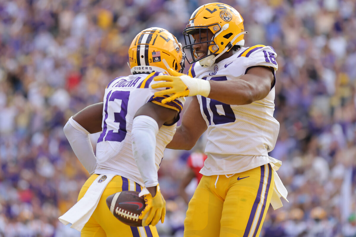 LSU a fast riser in USA TODAY Sports college football re-rank after Week 8