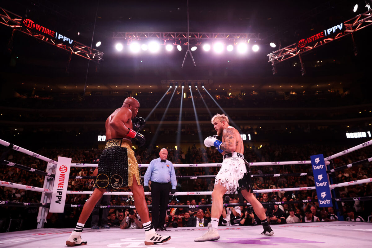 Jake Paul wins unanimous decision over Anderson Silva: Best images of the night
