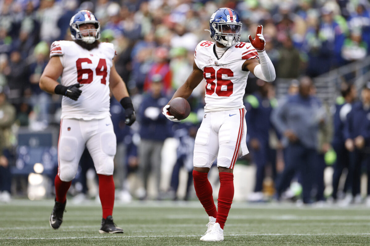 Giants-Seahawks Week 8: Offense, defense and special teams snap counts