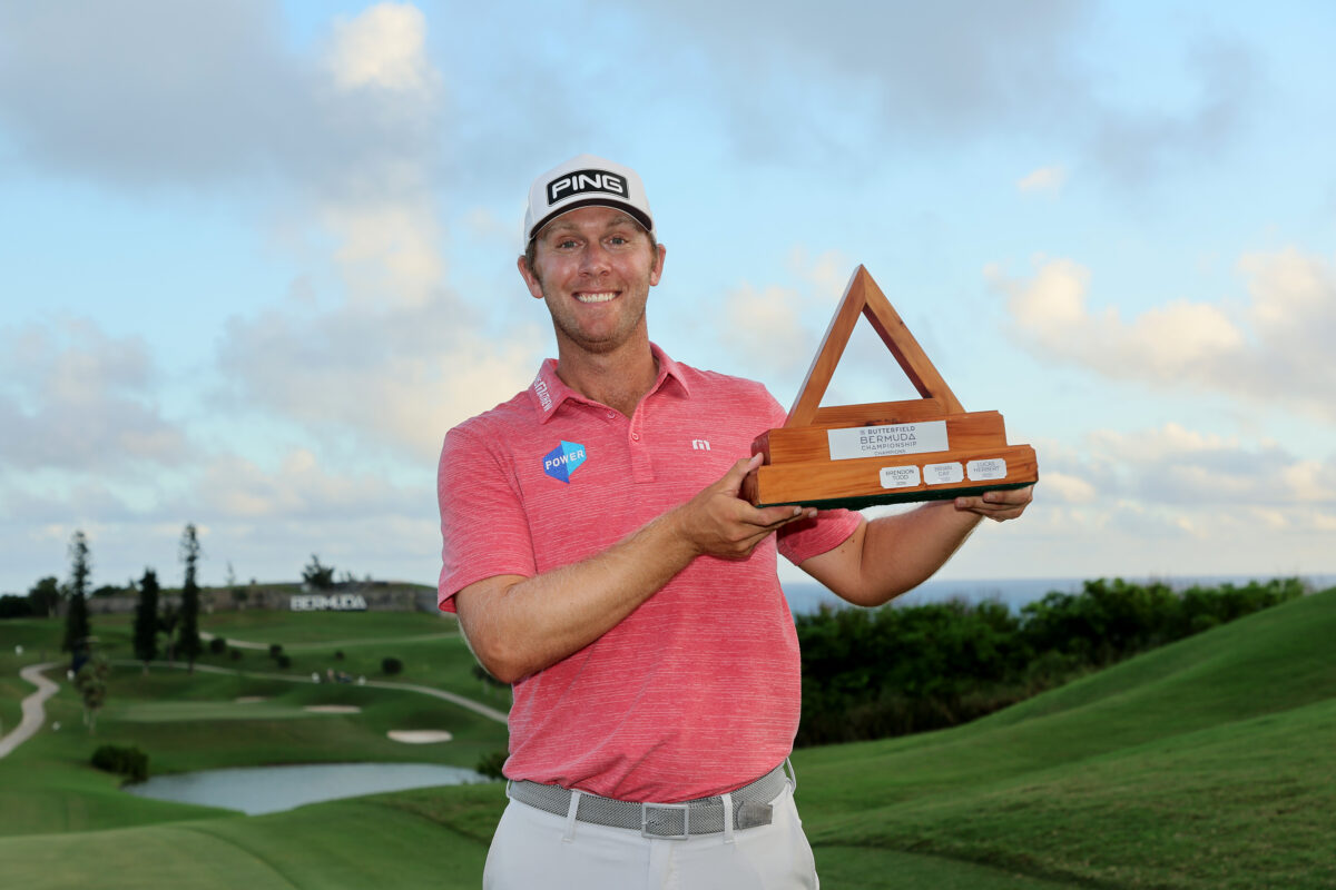 Seamus Power hangs on for victory at windswept Butterfield Bermuda Championship