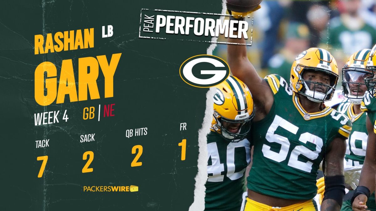 Packers beat Patriots in Week 4: Player of the game, play of the game