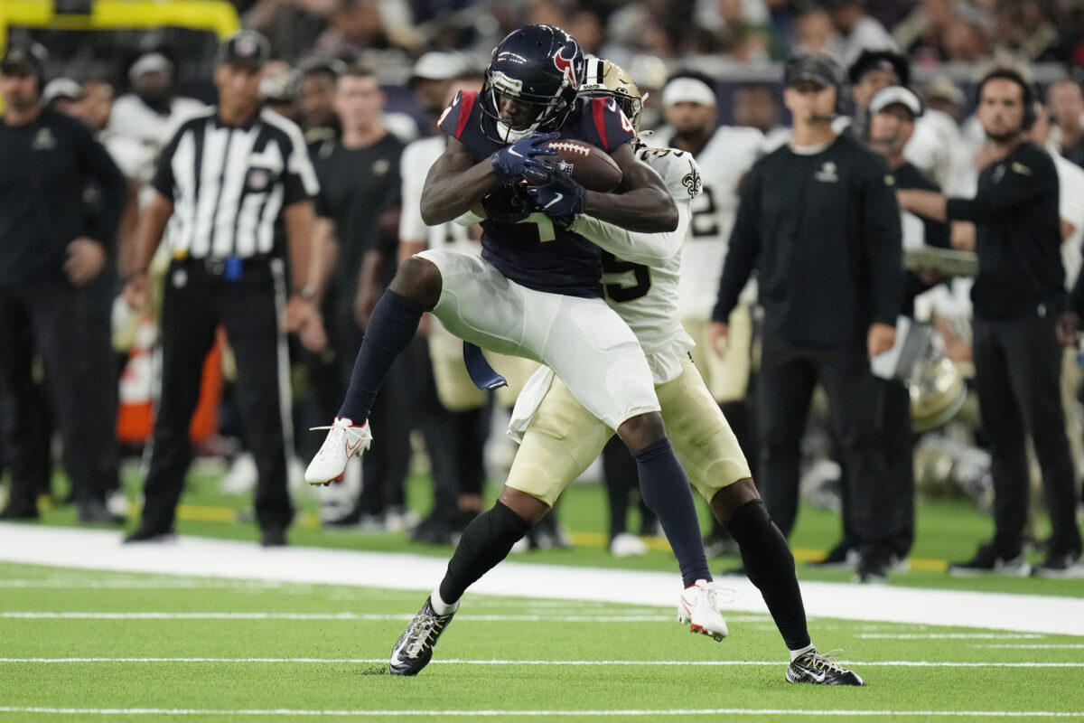 Phillip Dorsett reflects on the experience of rebuilding his career with the Texans