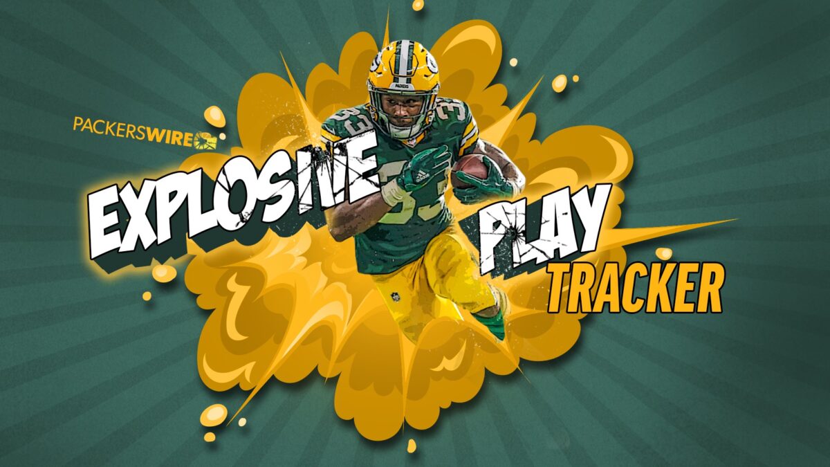 Packers explosive play tracker through first 4 weeks of 2022