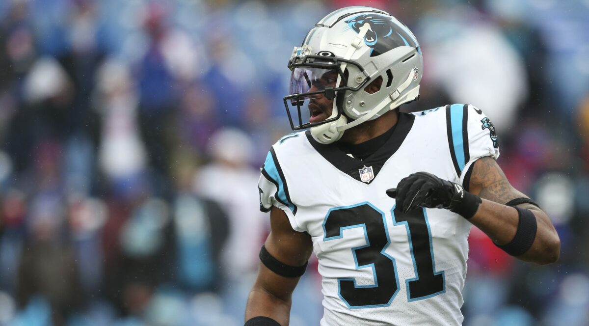 Panthers sign Juston Burris to active roster, Kenny Robinson Jr. to practice squad