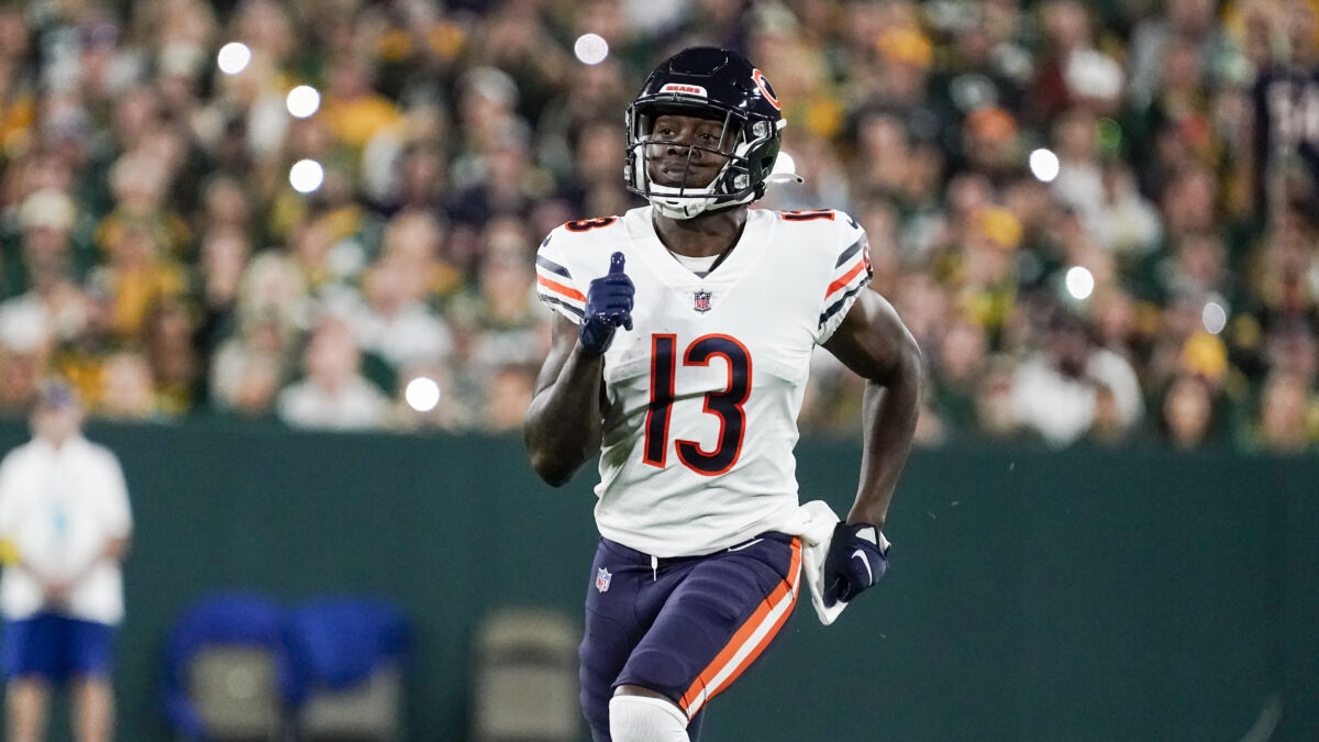 Bears WR Byron Pringle designated to return from IR