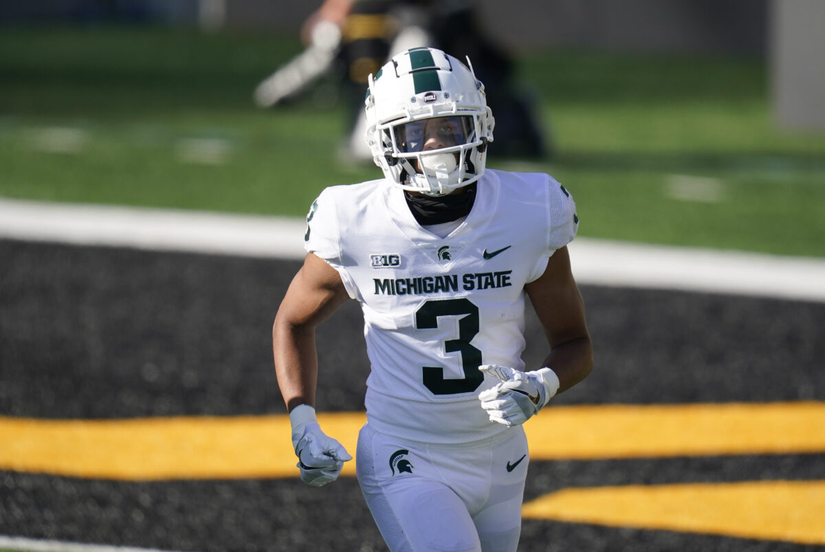 Michigan State football WR no longer with program