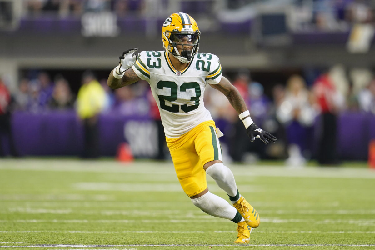 Packers CB Jaire Alexander (groin) inactive vs. Patriots