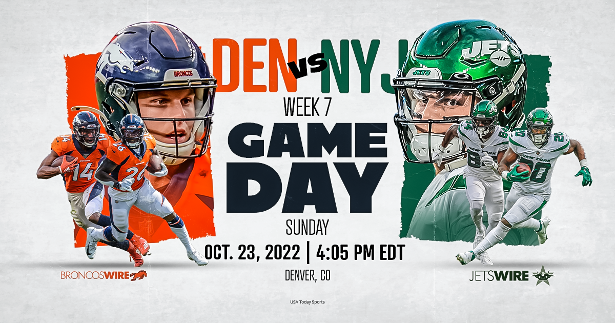 Broncos vs. Jets: Live game updates from Twitter