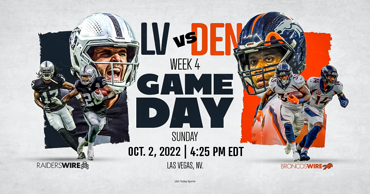 Broncos vs. Raiders: Live game updates from Twitter
