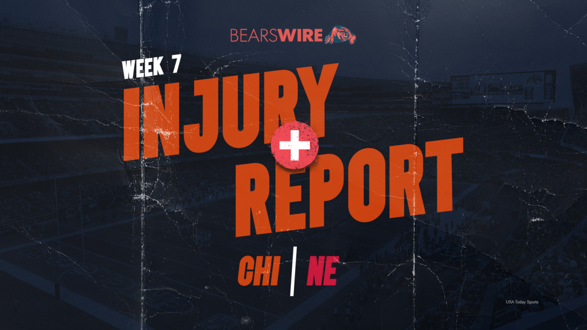 Bears Week 7 injury report: No players listed for second day in a row