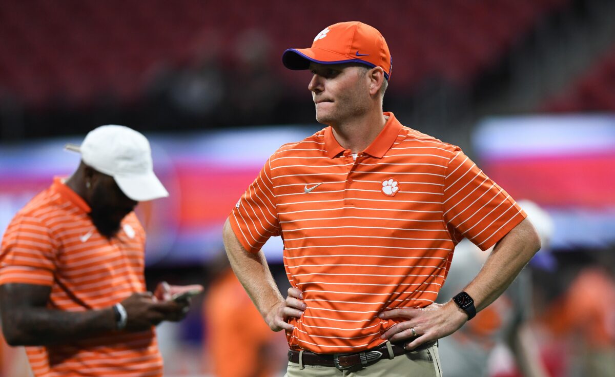 Streeter pinpoints area in which Clemson’s offense needs improvement