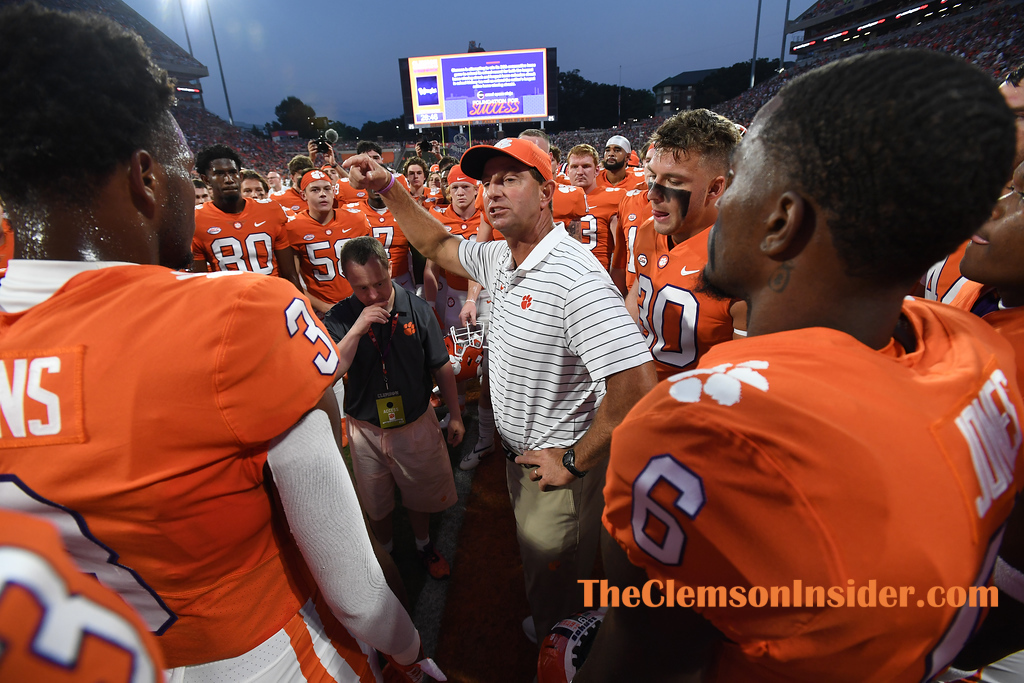 Swinney gives injury updates after Syracuse game