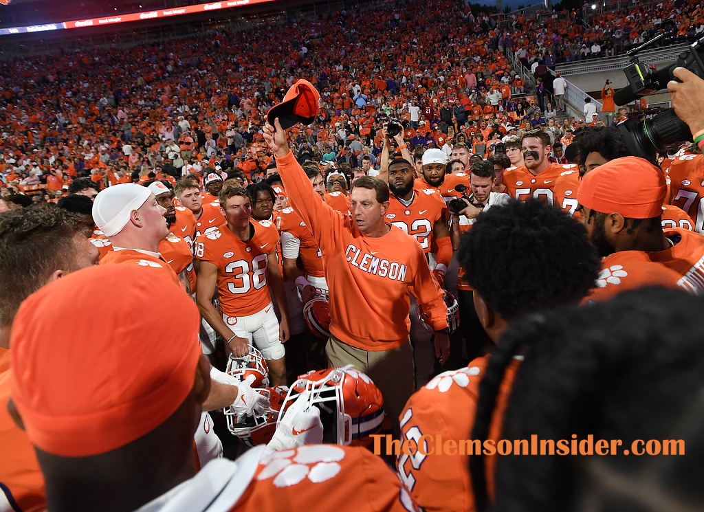 Clemson slips in this national analyst’s rankings