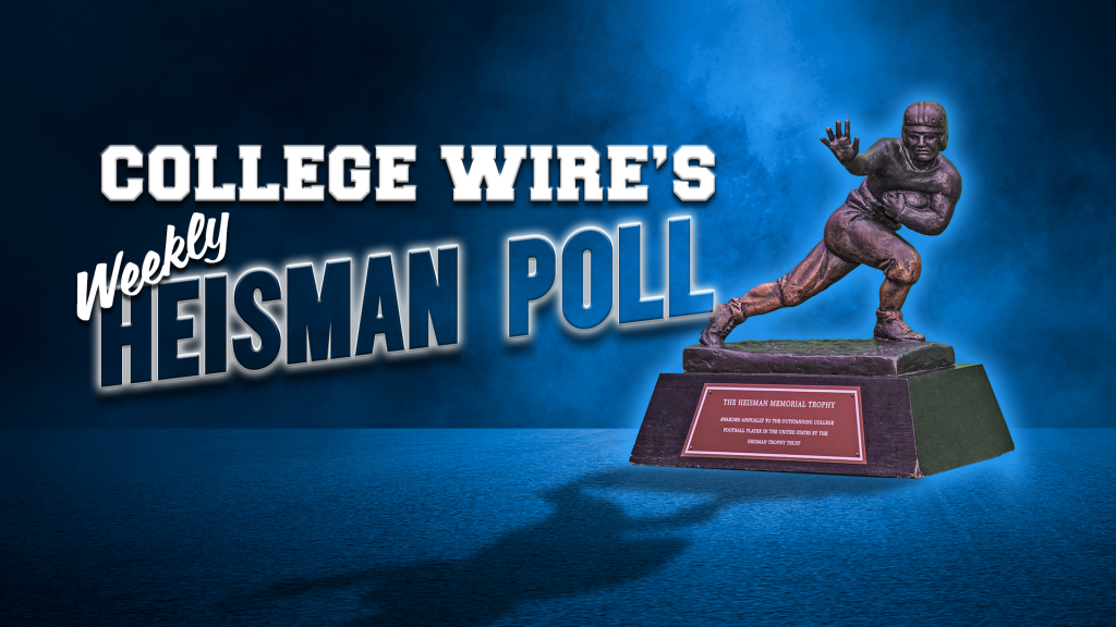 We have a two-horse race in this week’s Heisman Poll