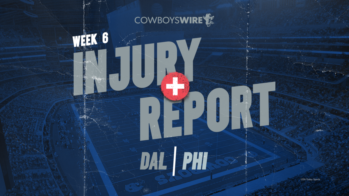 Prescott practice status, Peters promising in 1st Cowboys-Eagles injury report of Week 6