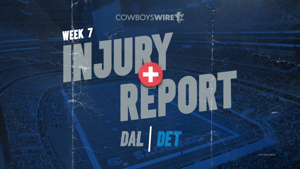Final injury report has all starters set to play for Cowboys vs Lions team missing 2