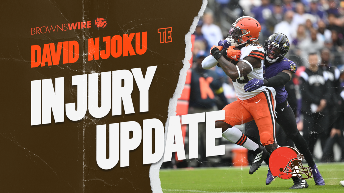 Browns TE David Njoku out 2-5 weeks with high ankle sprain