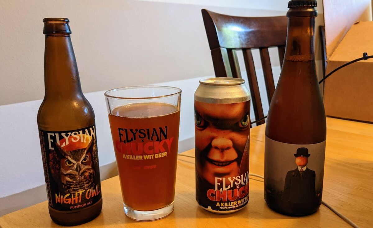 Beverage of the Week: Elysian teamed with Chucky to make a murder beer (and also pumpkin stuff)