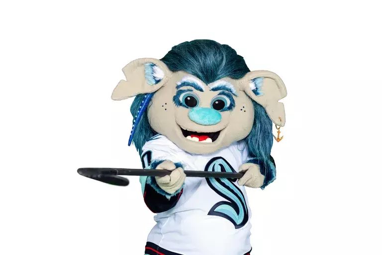 The Seattle Kraken’s new unsettling troll mascot Buoy has confused hockey fans