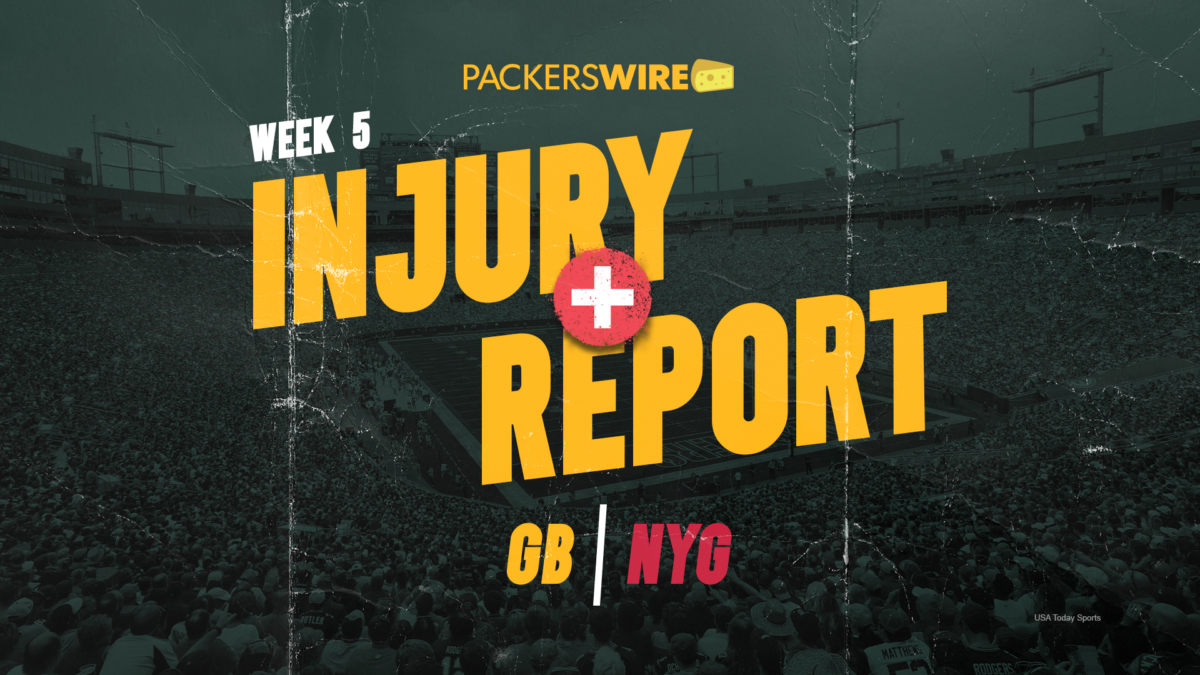 What to know from Packers’ first injury report of Week 5
