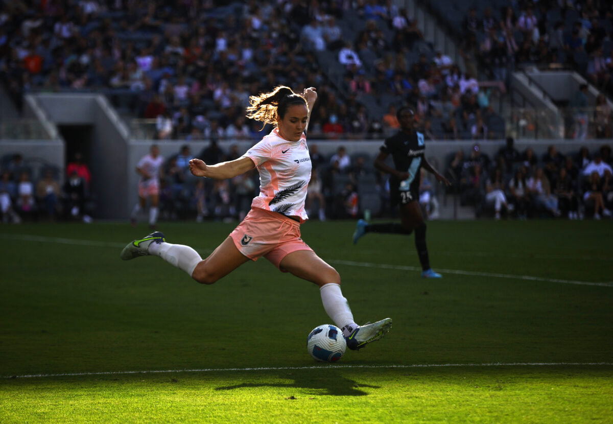 Megan Reid was an EMT playing soccer on breaks. Now, she’s an NWSL starter with Angel City FC.