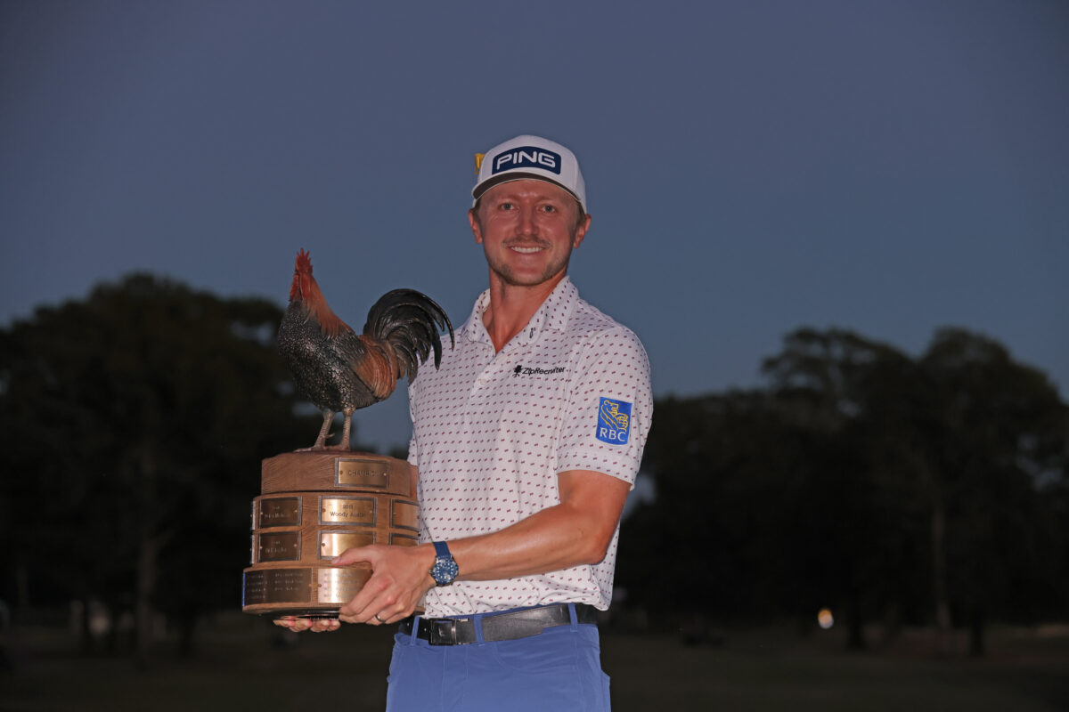 Mackenzie Hughes beats Sepp Straka on second playoff hole to win Sanderson Farms Championship, earn second PGA Tour win