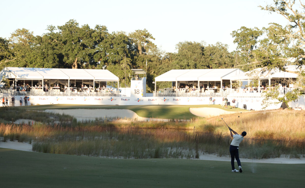 2022 CJ Cup in South Carolina Sunday tee times, how to watch event