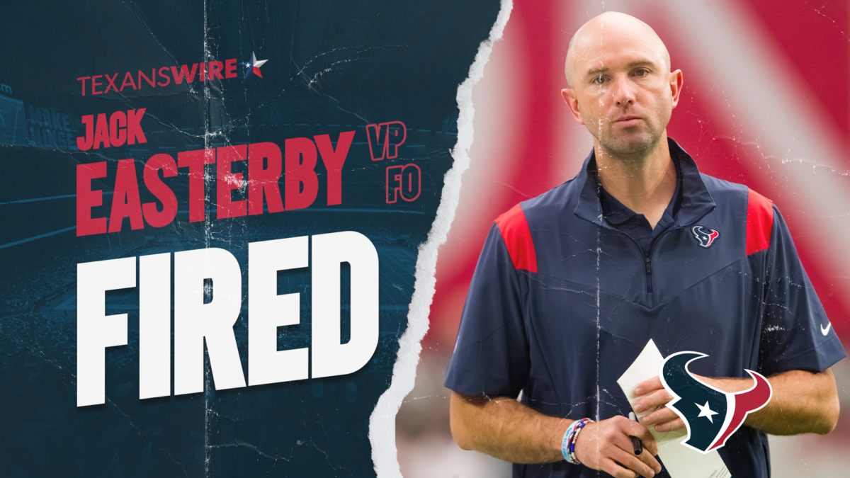 Texans part ways with executive VP of football operations Jack Easterby