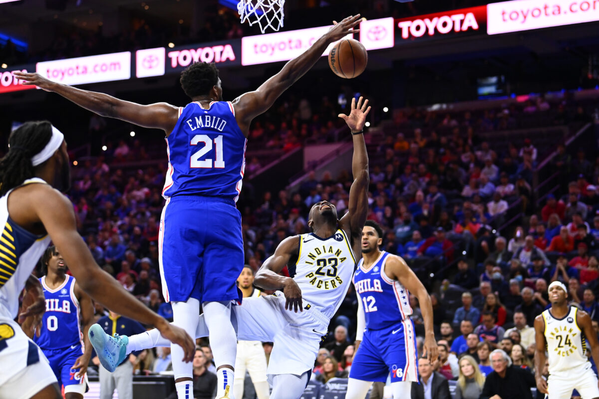 Multiple Pacers give respect to Sixers stars Joel Embiid, James Harden