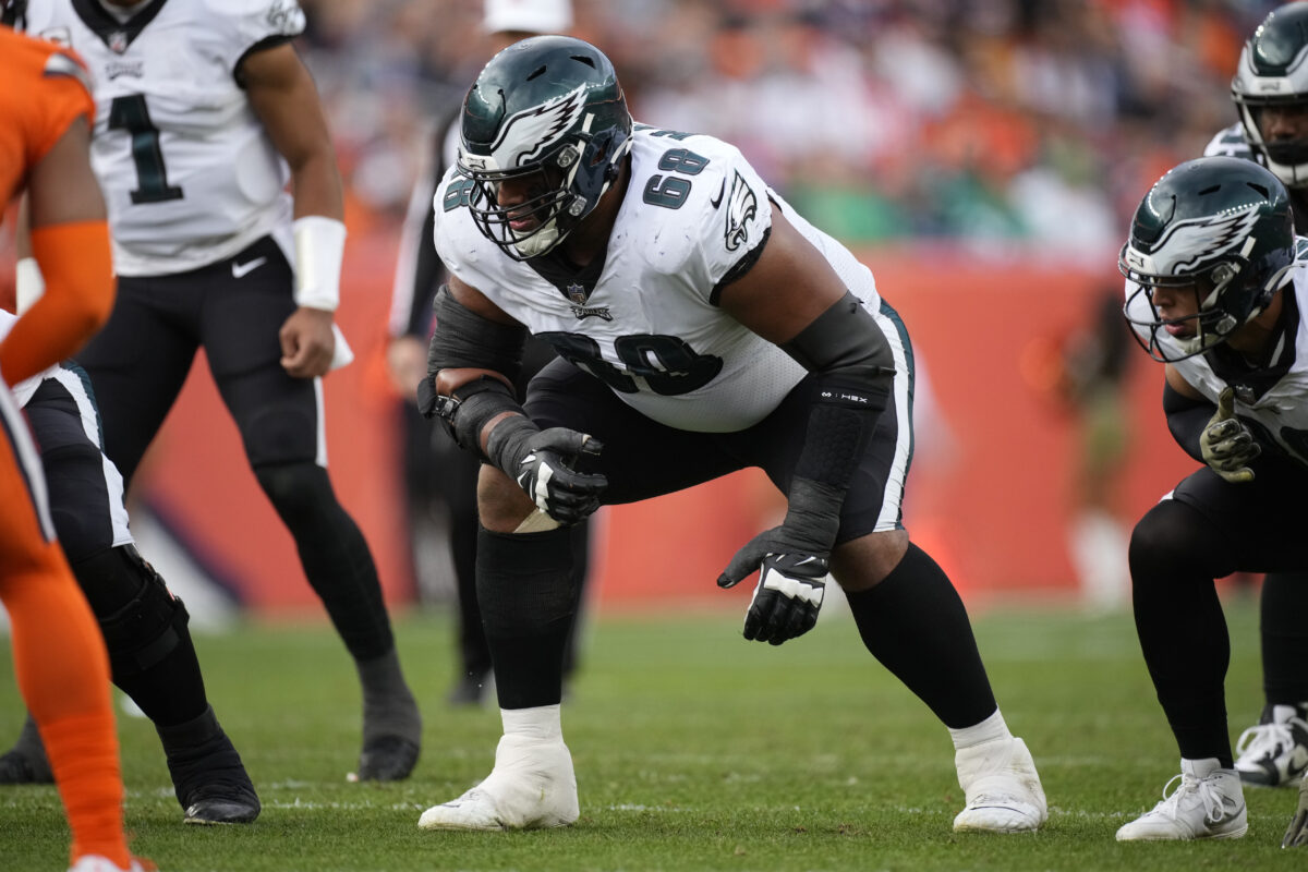 Jordan Mailata doubtful for matchup vs. Cardinals; Jake Elliott and Avonte Maddox ruled out
