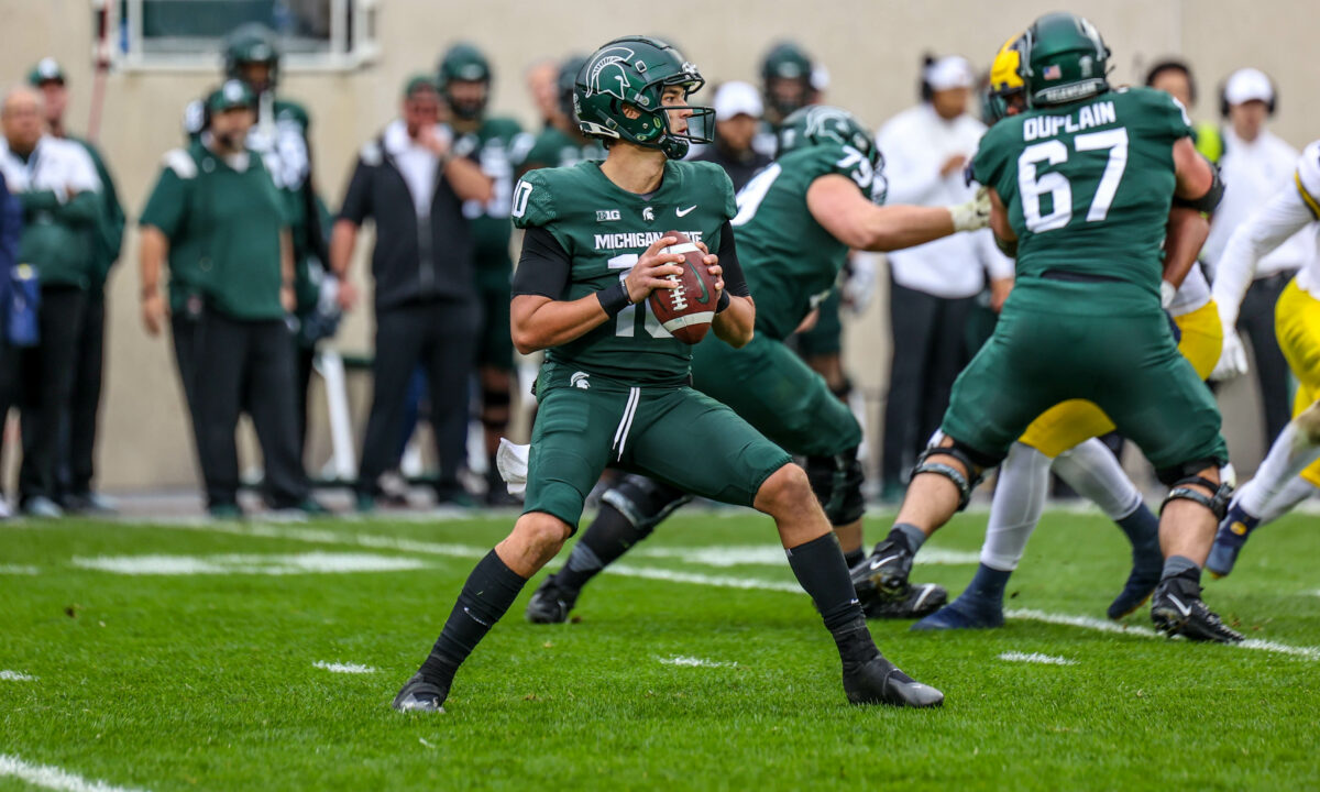 Jesse Minter prepared for MSU long 50-50 deep ball attempts, tempo