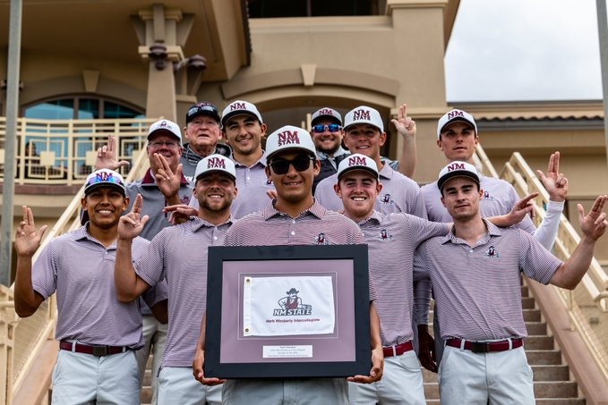 Men’s college golf notebook: Garrison Smith sets New Mexico State record, Texas Tech captures Big 12 match play