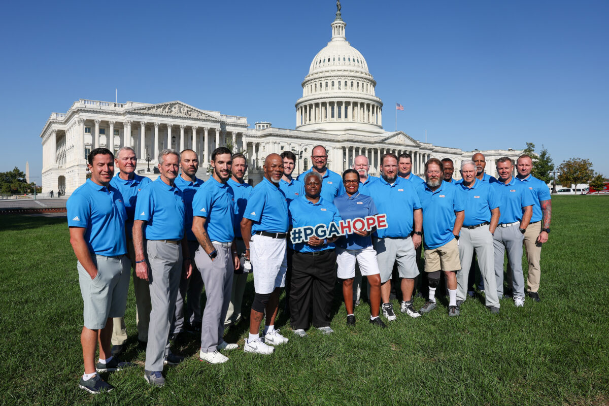 Photos: Veterans participate in the 2022 PGA HOPE National Golf & Wellness Week at Congressional Country Club