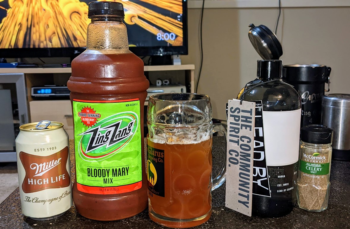 The Nebraska Red Beer Bloody Mary: a drink no one asked for for a rivalry no one asked for