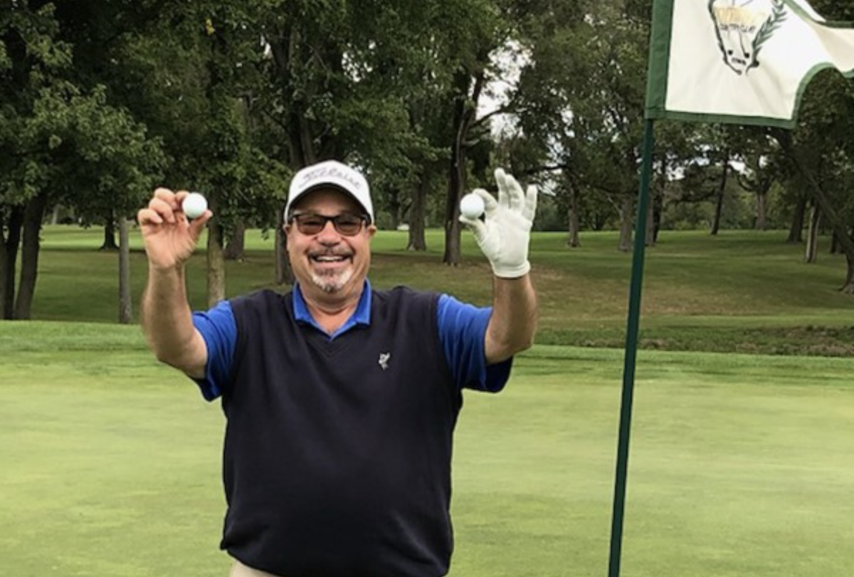 Steve Marks got his first hole-in-one – and his second – within 20 minutes of each other