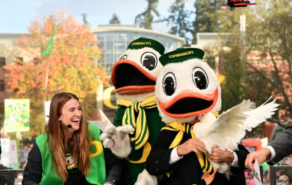 Photos: Massive Oregon crowd welcomes ESPN ‘College GameDay’ in Eugene
