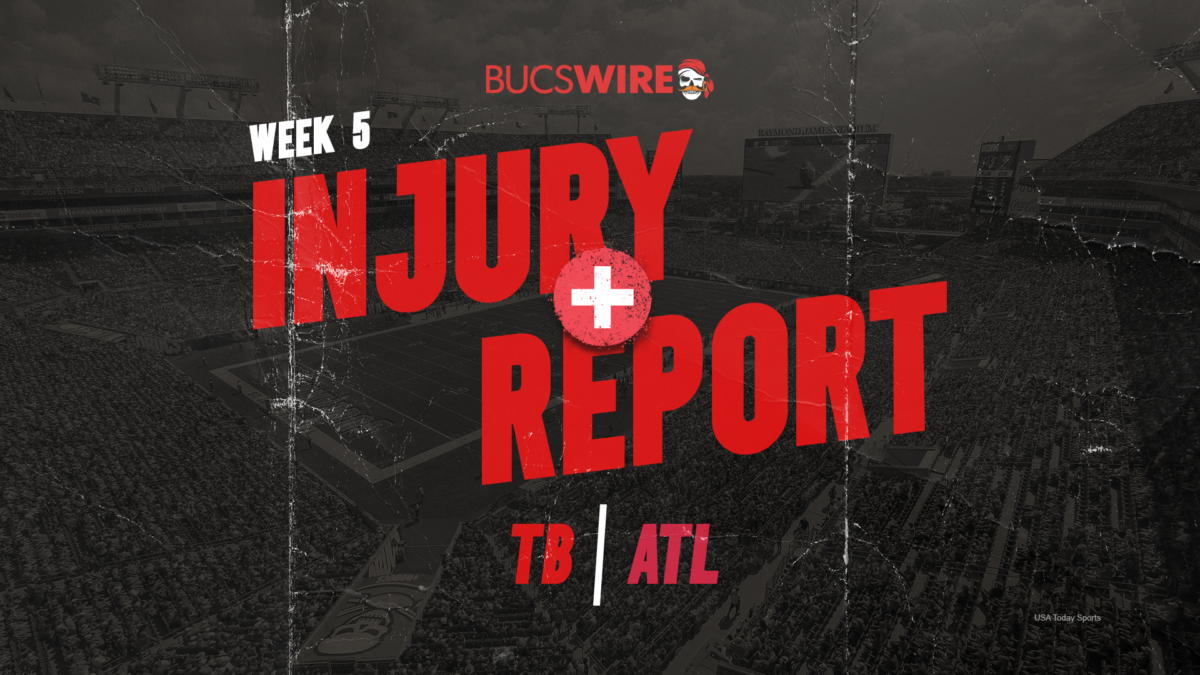 Bucs vs. Falcons injury report: Tom Brady, 3 others miss practice Wednesday