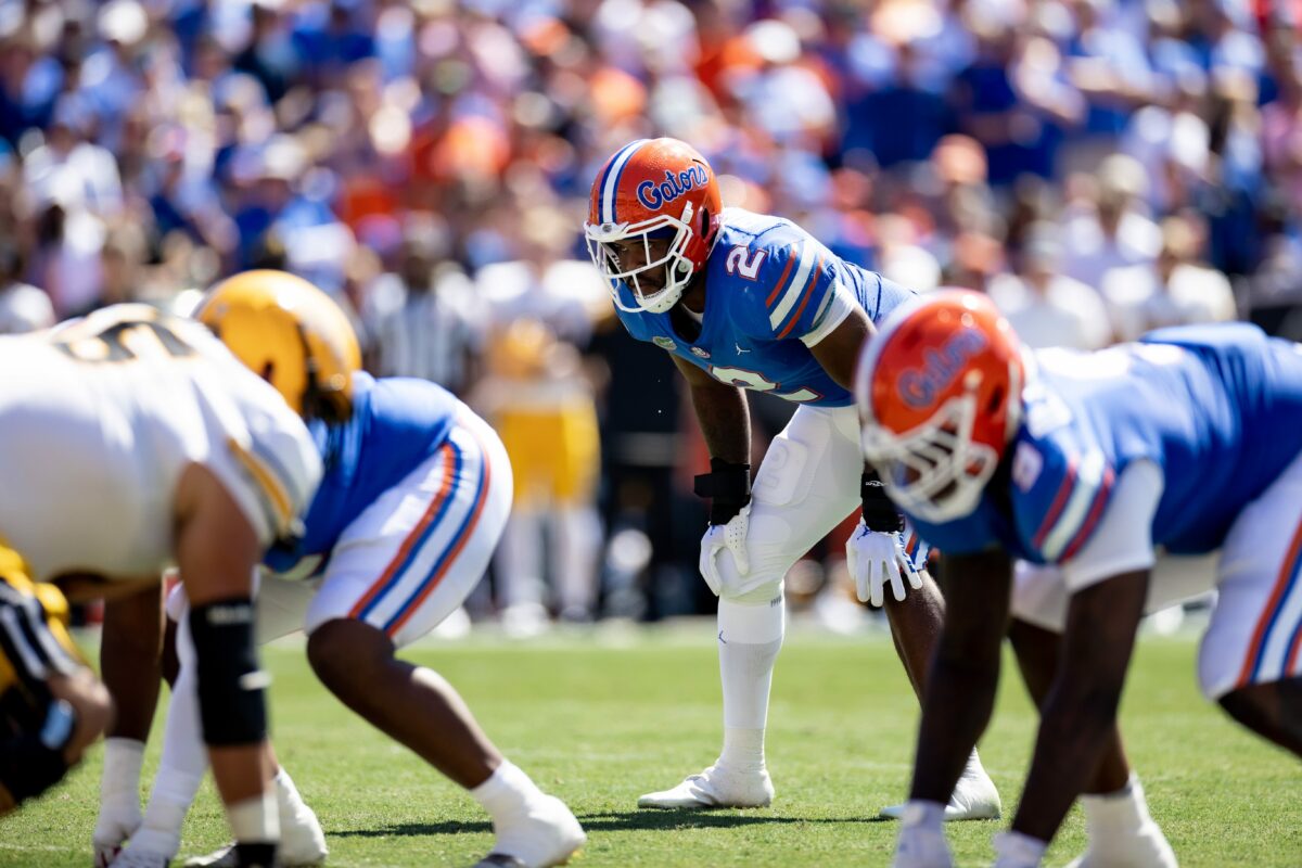 USA TODAY Sports’ Week 6 re-rank has Gators here