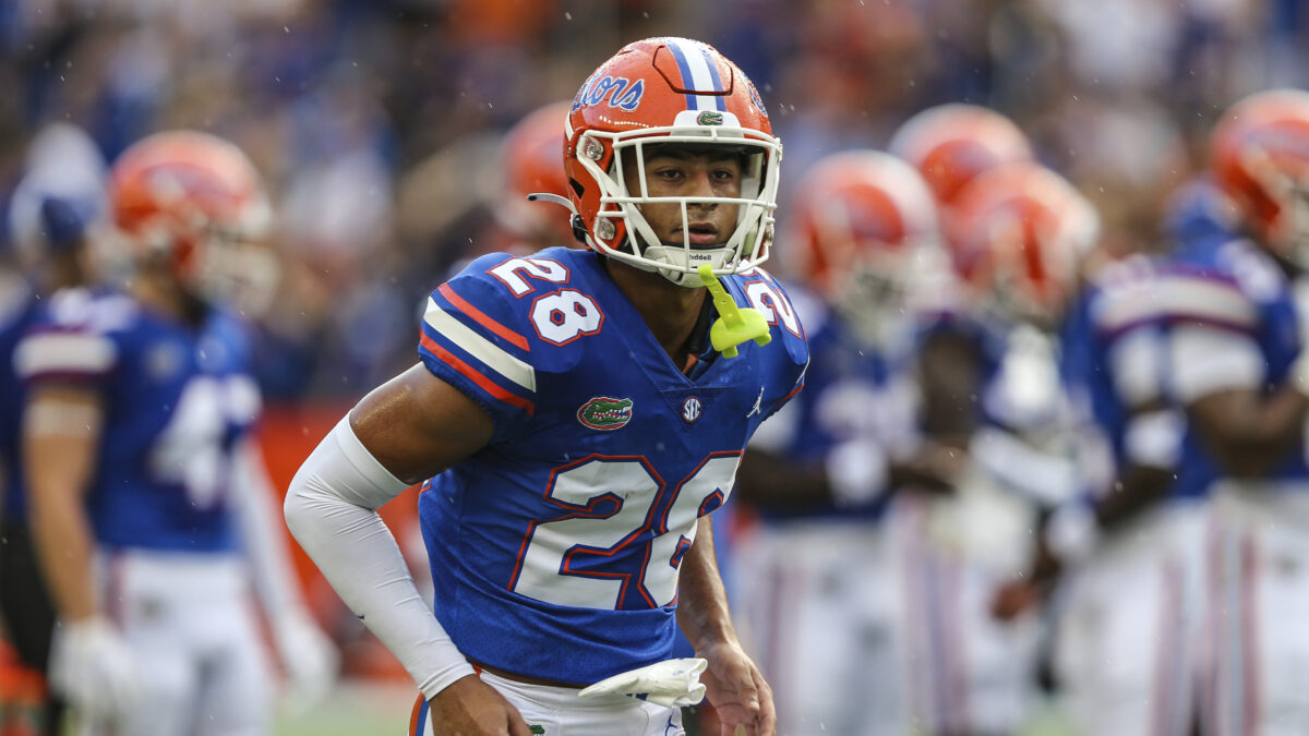 Florida will be without this defensive back against Missouri