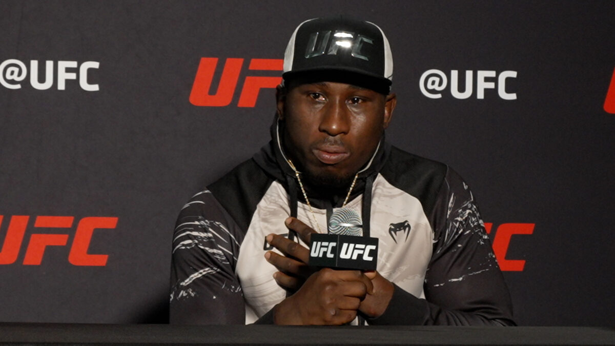 Emotional Tresean Gore details UFC Fight Night 213 motivations: ‘People don’t understand the things you go through’