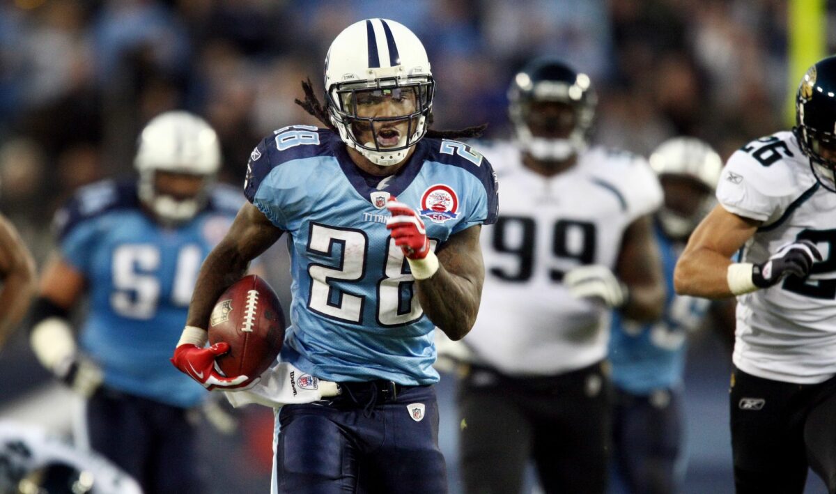 Chris Johnson gets Hall of Fame endorsements from Titans franchise greats