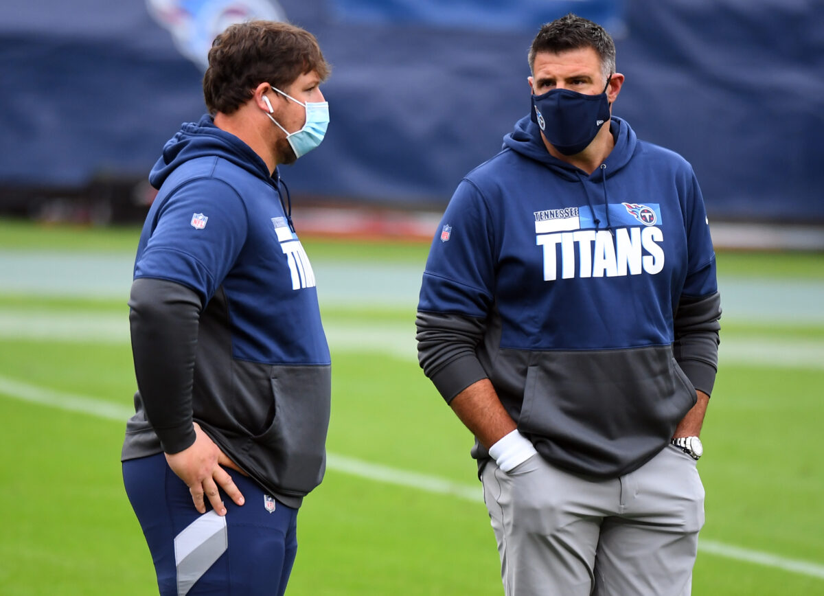 Titans’ Ben Jones on touching moment with Mike Vrabel: ‘It’s a family here’