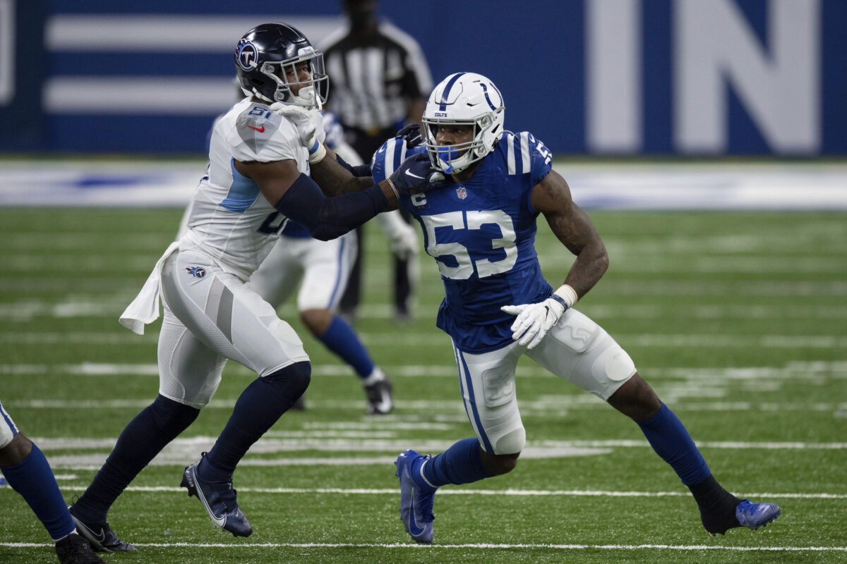 Colts rule 4 players out vs. Titans
