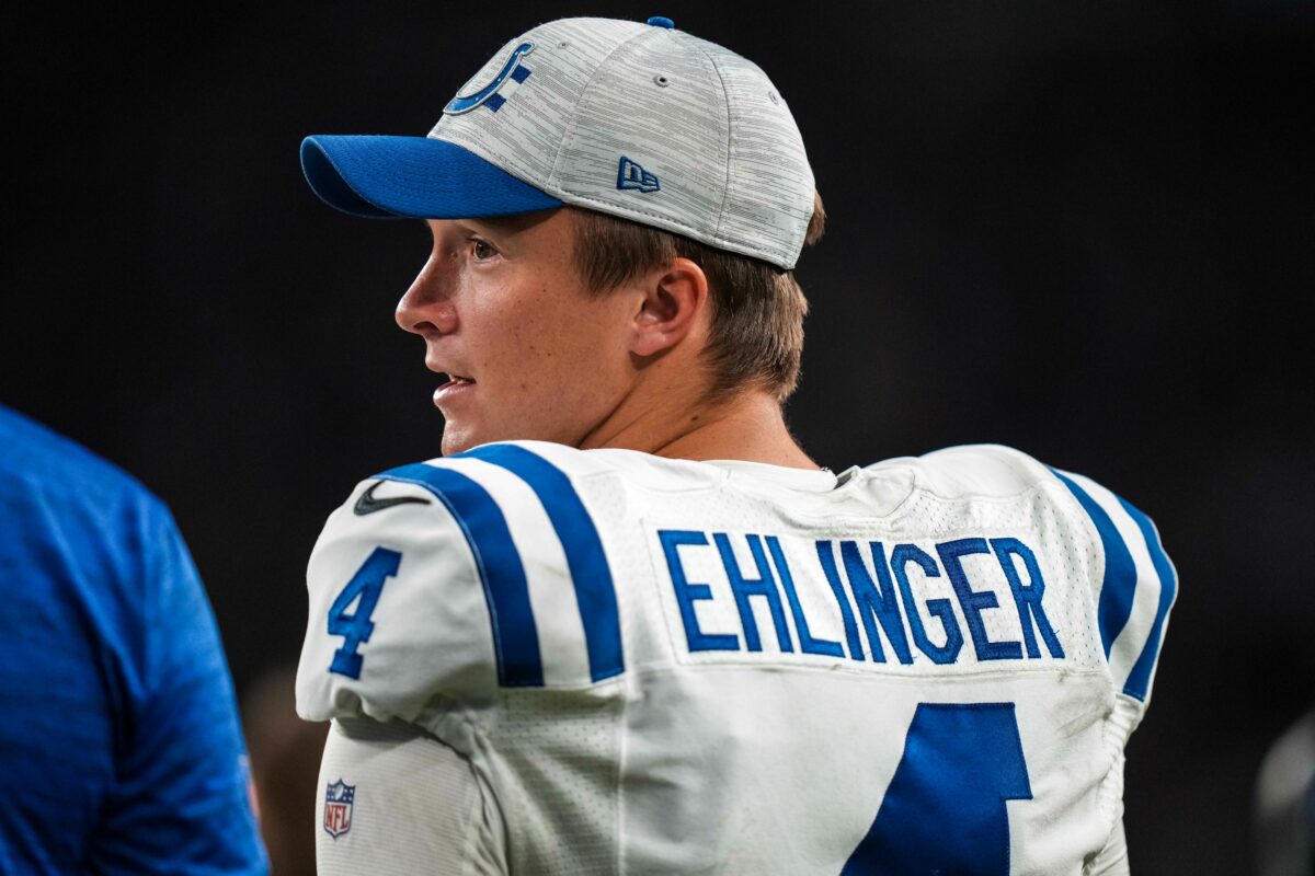 WATCH: Sam Ehlinger and the Colts speak on Commanders matchup